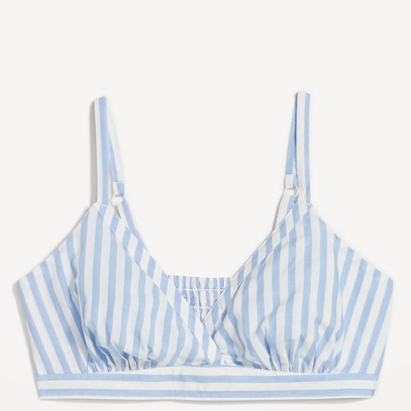 NWT OLD NAVY Matching Printed Smocked Bralette Top  SIZE LARGE - Picture 1 of 6